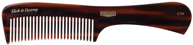 Main image of CT9 Styling Comb Professional Barber Comb for Medium to Long Hair, Wide Tooth Hair Comb for Men, Precision Styling Comb, Plant Cellulose Acetate, Durable Anti Static Grooming Comb