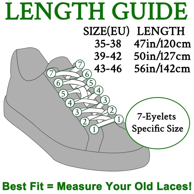 Alt view image 2 of 6 - Shoe Laces for Veja Replacement Shoelaces Strings | 7MM Flat Laces | Material: Cotton | Color:White, Size:44Inch