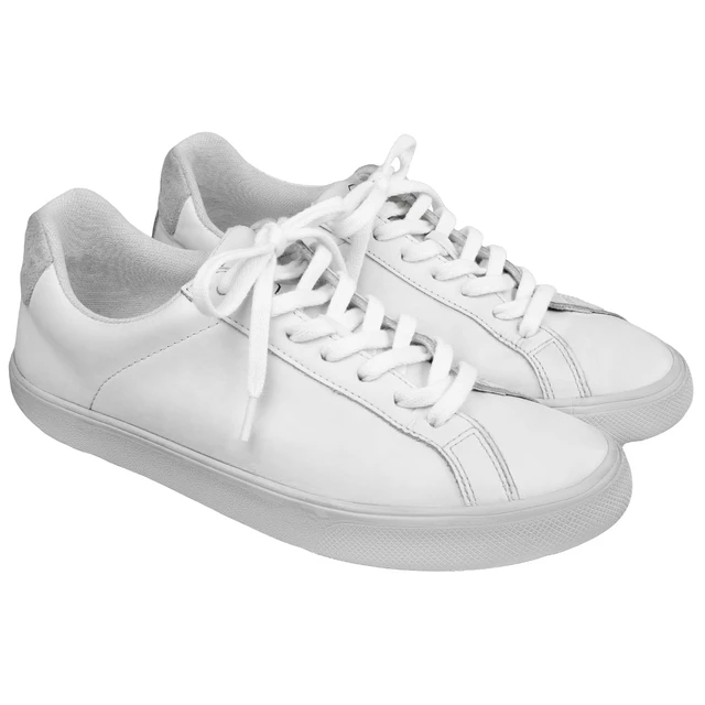 Alt view image 5 of 6 - Shoe Laces for Veja Replacement Shoelaces Strings | 7MM Flat Laces | Material: Cotton | Color:White, Size:44Inch