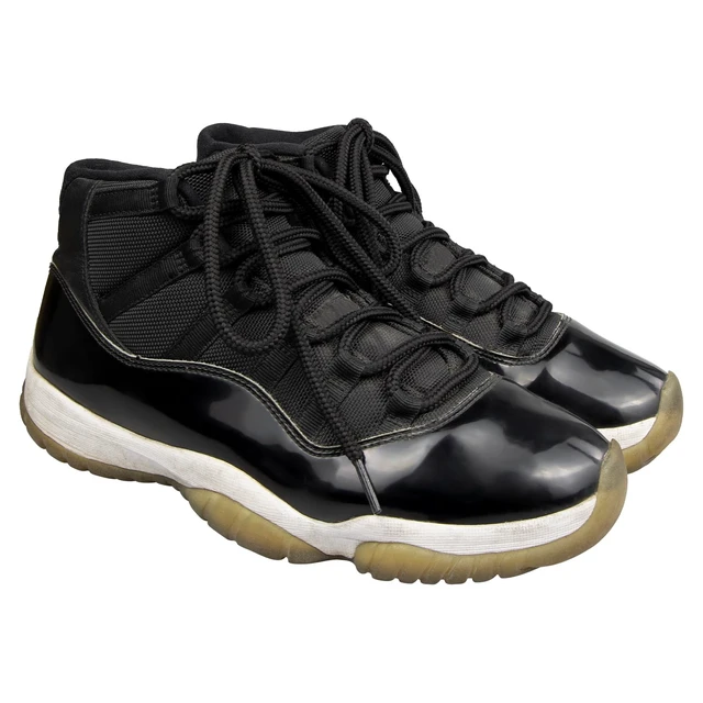 Alt view image 4 of 5 - Shoe Laces for Air Jordan 11 Replacement Shoelaces Strings | 5MM Round Laces | Material: Polyester | Color:Black, Size:45Inch