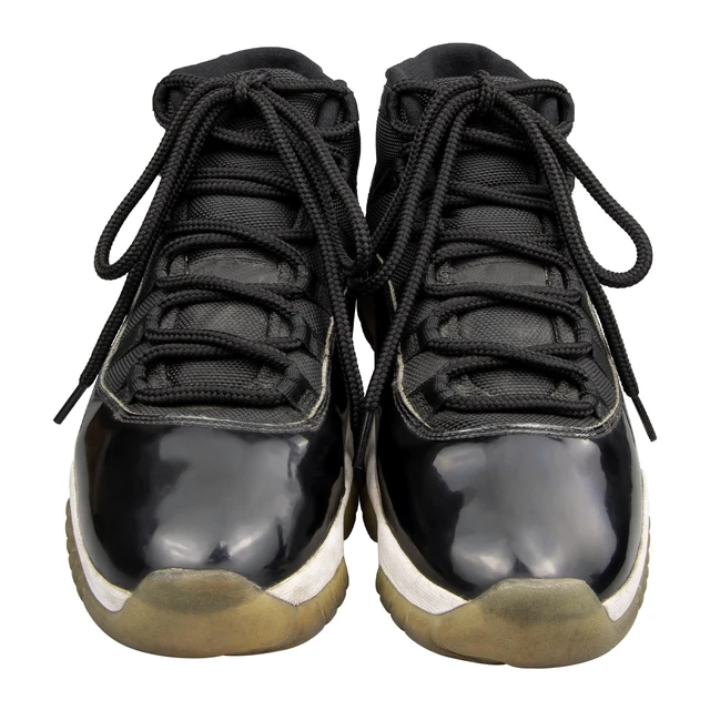 Alt view image 5 of 5 - Shoe Laces for Air Jordan 11 Replacement Shoelaces Strings | 5MM Round Laces | Material: Polyester | Color:Black, Size:45Inch