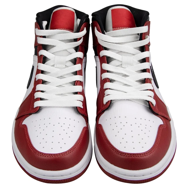 Alt view image 5 of 7 - Shoe Laces for Air Jordan 1/2/3/4/5/6/7/8 Replacement Shoelaces | 8MM Flat Laces | Material: Polyester | Color:White, Size:65Inch