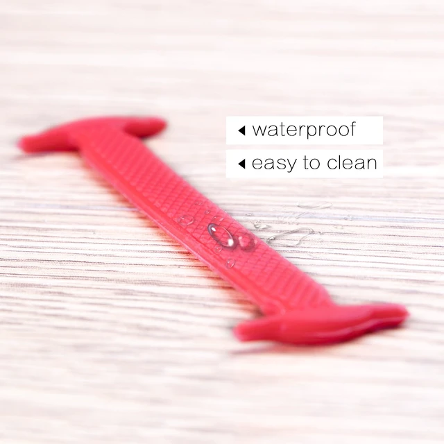 Alt view image 6 of 7 - No Tie Shoelaces for Adults and Kids, Elastic Laces for Sneakers | Rubber Silicone Tieless Laces, Stretchy Shoelaces