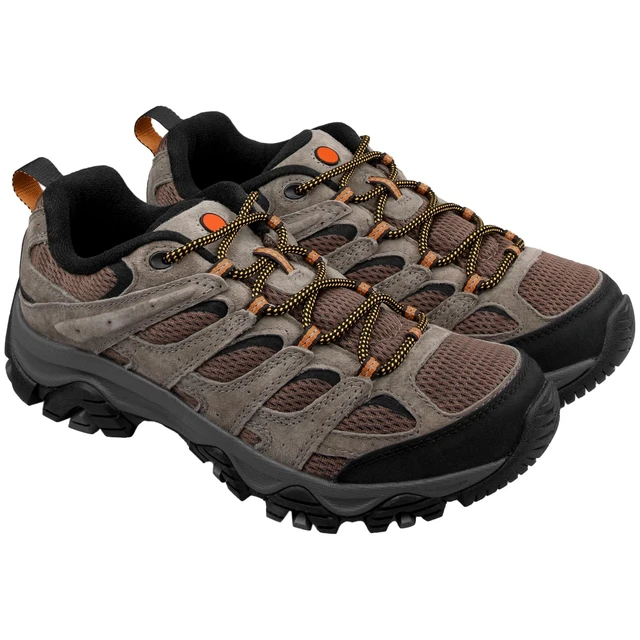 Alt view image 4 of 6 - Shoe Laces for Merrell Replacement Shoelaces Strings | 2 Pairs | 4.5MM Round Laces | Material: Polyester | Color: Black&YellowCombo | Size: 48Inch
