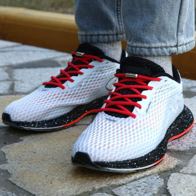 Alt view image 4 of 6 - Elastic Shoe Laces for Kids and Adults Sneakers,Elastic No Tie Shoelaces White