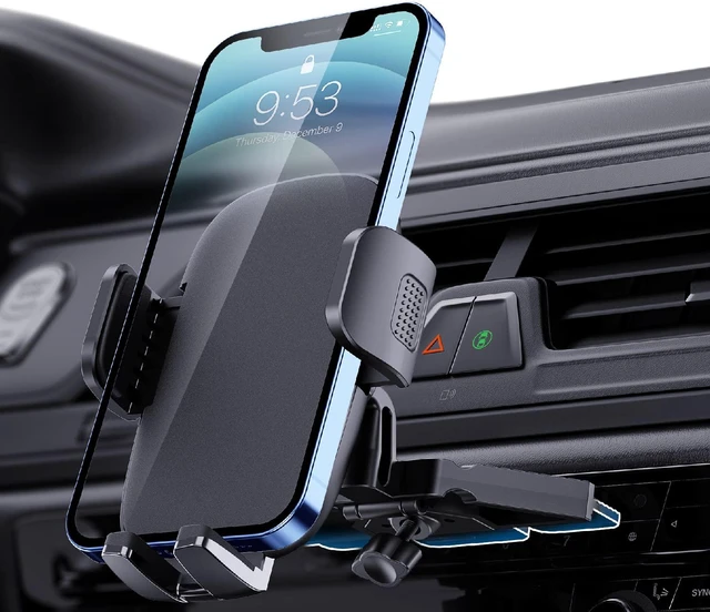 Main image of Phone Mount for Car Phone Holder Mount Upgraded Metal CD Slot Phone Holder Car Cell Phone Holder Thick Cases Friendly iPhone Holder for Car Mount for CD Player Fit for All iPhone Smartphone