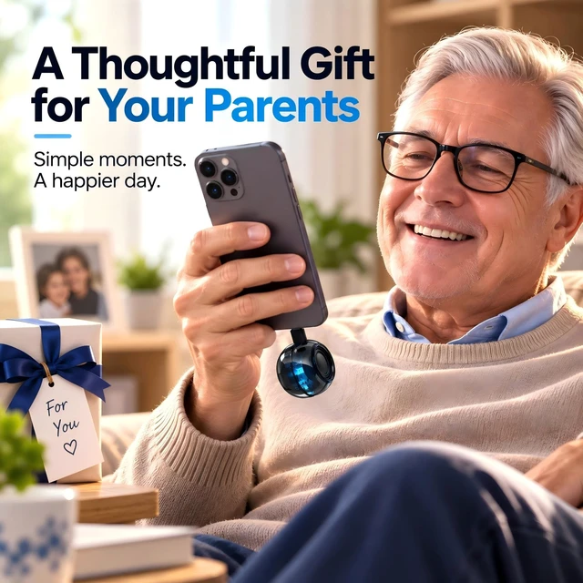 Alt view image 4 of 7 - Mini Speaker, Type-C Phone Amplifier No Charging Needed | Portable Aux Speaker Plug & Play for Cell Phone Laptop Tablet,Easy to Use Cool Gadgets Gifts for Seniors Elder Parents