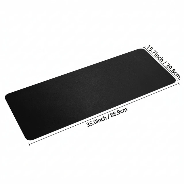 Alt view image 7 of 7 - Non Slip Leather Pad for Mouse,Keyboard,Laptop,Office and Home | Black,Waterproof,Heat Resistant,easy to clean