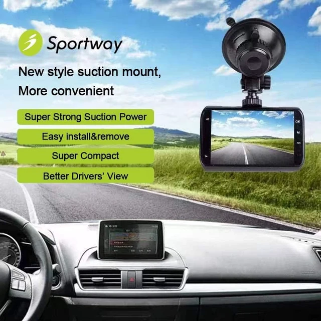 Alt view image 2 of 6 - S501 Suction Dash Cam Mount (5th Gen) Secure Adjustable View | for CHORTAU OldShark NIUTA Boogiio ORSKEY Abask ... 90% Car Dash Cameras
