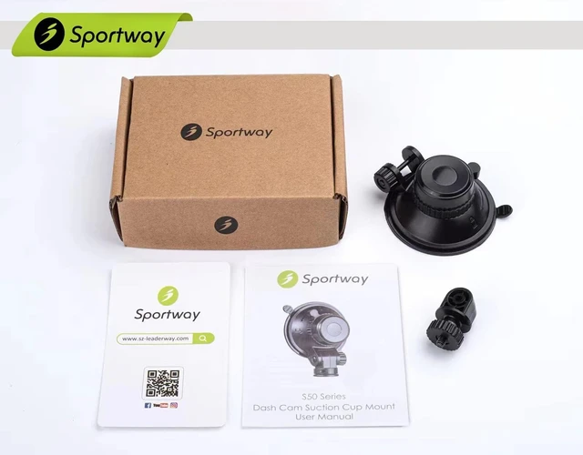 Alt view image 6 of 6 - S501 Suction Dash Cam Mount (5th Gen) Secure Adjustable View | for CHORTAU OldShark NIUTA Boogiio ORSKEY Abask ... 90% Car Dash Cameras