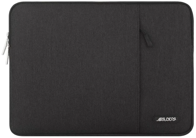 Main image of Laptop Case 16 inch, 15-15.6 inch Laptop Sleeve Bag with Pocket | Compatible with MacBook Pro 16 M5 M4 M3 M2 M1, HP Acer Dell Lenovo ASUS, Polyester Vertical Computer Bag, Black