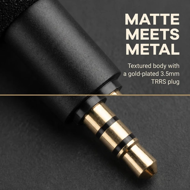 Alt view image 4 of 6 - Black 4 Pole Mini Portable Microphone Jack 3.5mm Aux 4 Pole/ 3 Pole Karaoke Mic for Recorder Mobile Phone Smart Phone Computer Laptop Multipurpose Condenser Microphones