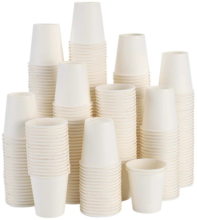 Main image of Small Paper Bath Cups - 3 Oz Mouthwash & Rinse Cups