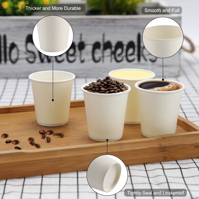 Alt view image 5 of 6 - Small Paper Bath Cups - 3 Oz Mouthwash & Rinse Cups