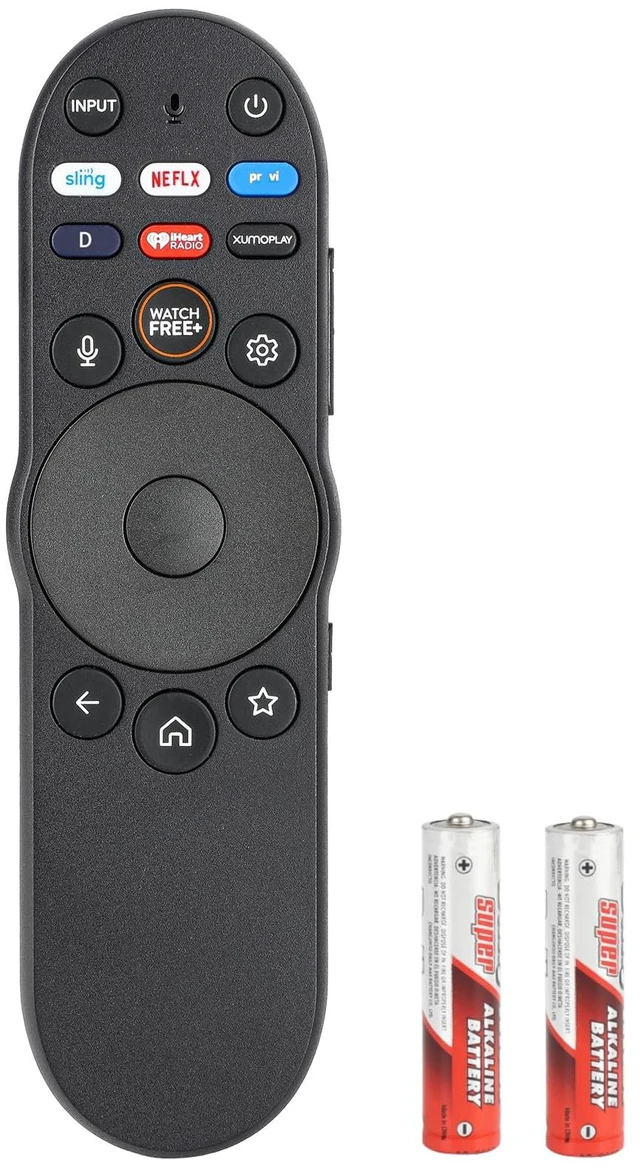 Main image of XRT270 Voice Remote Control Compatible with Vizio Smart TV Smartcast 4K P-Series V-Series D-Series M-Series Replacement Controller with Batteries