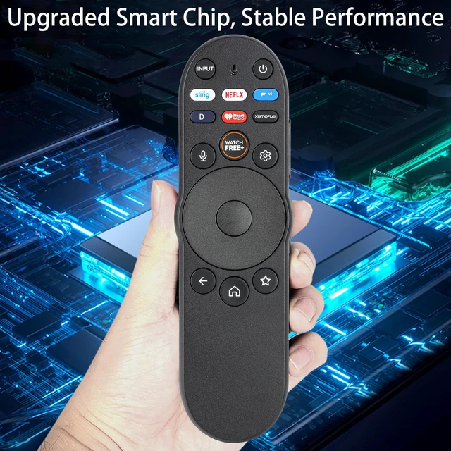 Alt view image 5 of 6 - XRT270 Voice Remote Control Compatible with Vizio Smart TV Smartcast 4K P-Series V-Series D-Series M-Series Replacement Controller with Batteries