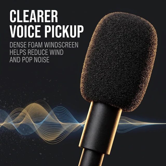 Alt view image 3 of 4 - Mini Portable Microphone Jack 3.5mm Aux 4 Pole/ 3 Pole Karaoke Mic for Recorder Mobile Phone Smart Phone Computer Laptop, Multipurpose Condenser Microphones, Condenser Microphones