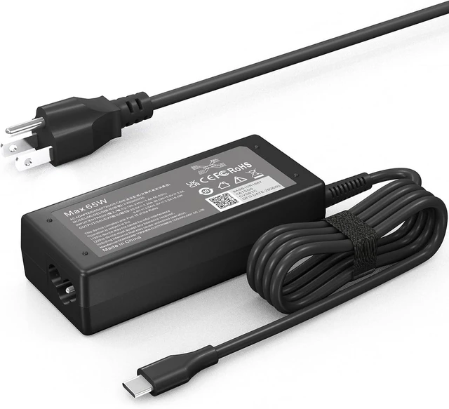 Main image of 65W USB C Laptop Charger Compatible with Chromebook///Acer and More Chromebook Type C Power Cord