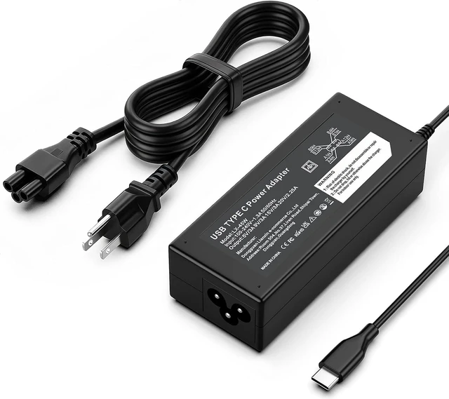 Main image of 45W USB-C Charger Compatible with Chromebook and More Laptop