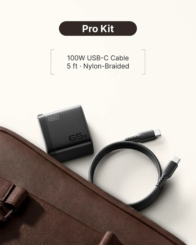 Alt view image 5 of 7 - Laptop Charger 65W Type C Charger Fast Charging Block for MacBook