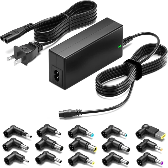 Main image of 90W Universal AC Adapter Laptop Charger Replacement for Acer IBM Toshiba Sony Fujitsu Notebook Ultrabook Chromebook Power Supply Cord with 15 Tips