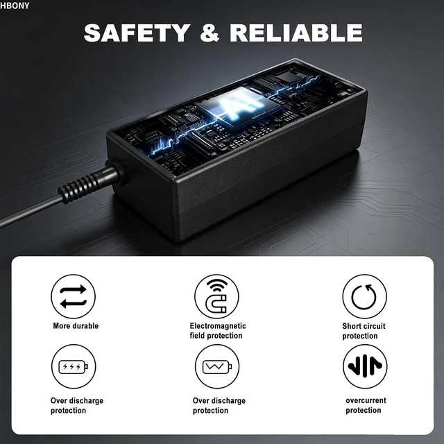 Alt view image 5 of 7 - 65W USB C Laptop Charger Compatible with Thinkpad Laptop Charger