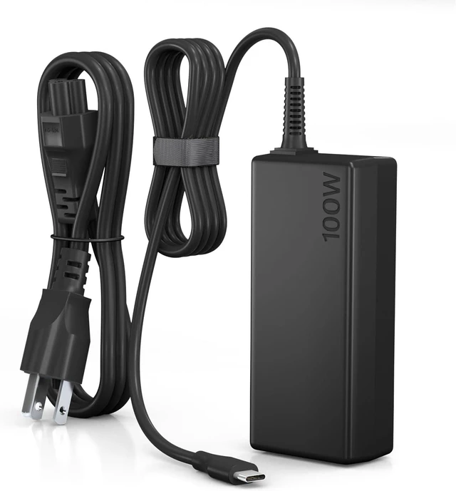 Main image of 100W USB C Laptop Charger Compatible with Chromebook ThinkPad Mac Book Pro/Air 16 15 14 13 Inch Acer and All Type C Adapter Charger