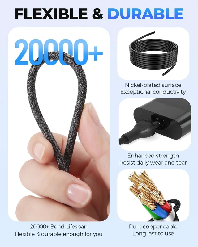 Alt view image 3 of 7 - 90W USB C Laptop Charger Compatible with Power Adapter with Cord
