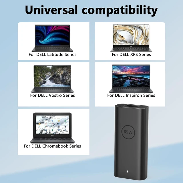 Alt view image 6 of 7 - 65W USB C Pro Laptop Charger Compatible with Pro 13 14 16 Plus