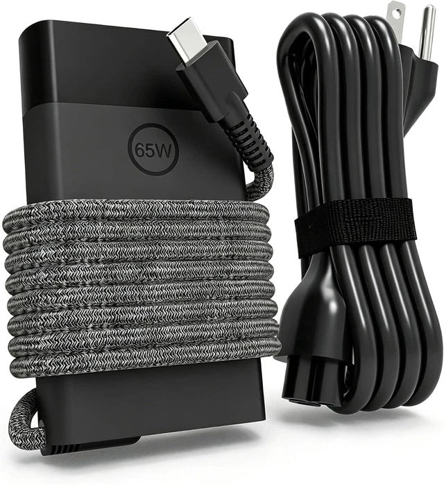 Main image of New Slim 65W USB C Laptop Charger for Envy X360 Computer Power Cord