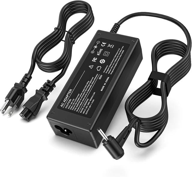 Main image of 65W Laptop Charger Compatible with Acer Aspire 1 3 5 A515-55 Series Spin 3 and More AC Power Supply Cord
