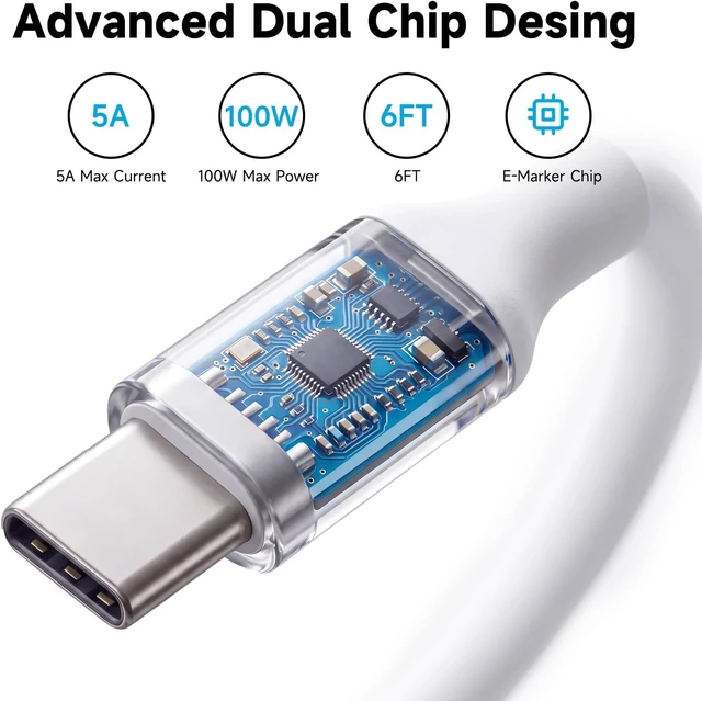 Alt view image 4 of 7 - 96W Charger for MacBook Air 13 15 inch MacBook Pro 14 16 inch MacBook Neo