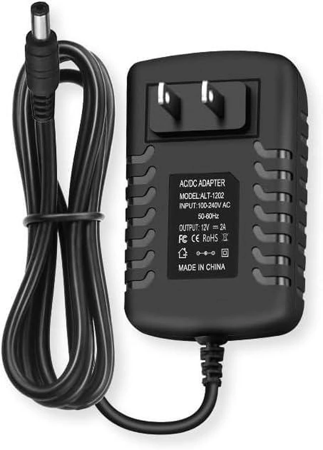Main image of 12V DC Power Supply 2A Universal AC Adapter 100-240 50/60Hz