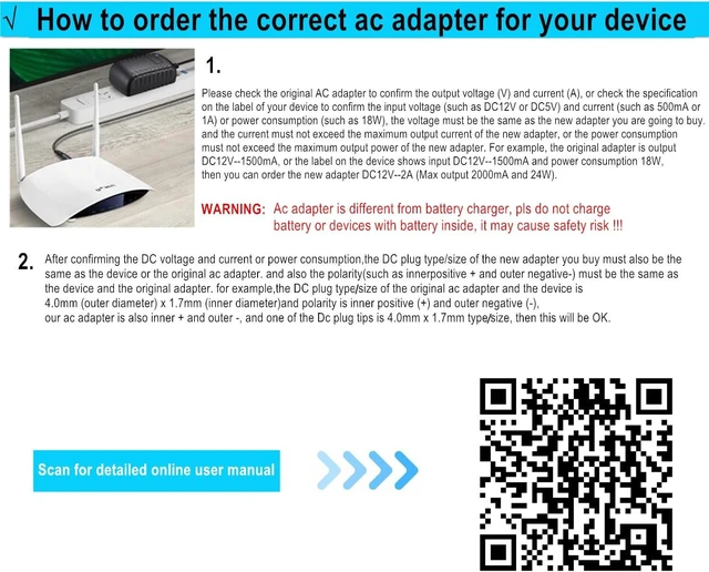 Alt view image 3 of 7 - Universal AC Adapter 12V 2A Power Supply Charger 24W AC110V to DC12V 2000mA 1500mA 1000mA 500mA Power Driver 11 DC Plug Tips 12 Volt Converter Inverter Transformer ac dc Adapter(DC12V~2A)