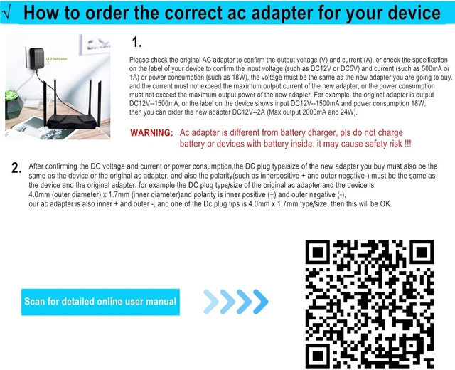 Alt view image 3 of 7 - Universal 5V 3A Ac Adapter DC5V Power Supply Charger with 11 DC Plug Tips AC120V to DC5v 3a 2.5a 2a 1.5a 1a Power Adapter for Baby Monitor Graco Swing Raspberry Pi USB HUB 5volt ac-dc Adapter 6FT
