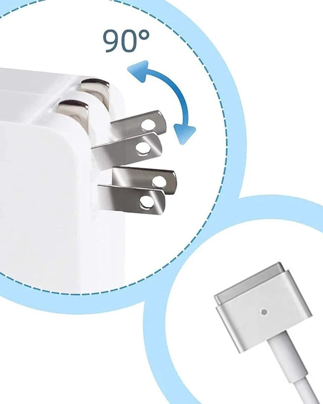 Alt view image 7 of 7 - 85W Charger for MacBook Pro Mag 2 T-Tip Between 2012-2017 Mac Book Models