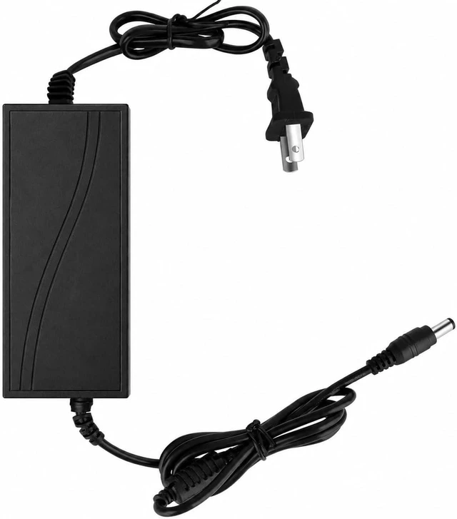 Main image of 12V 5A Power Supply AC DC Adapter Converter 100-240V to 12 Volt 5 Amp Transformer 5.5x2.1mm Plug for LED Strip Light DVR NVR Security Cameras System