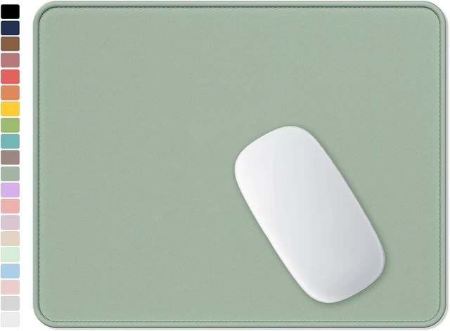 Main image of Mouse Pad Premium-Textured Square Mousepad 10.2 x 8.3 Inch Stitched Edge Anti-Slip Waterproof Rubber Pretty Cute Computer Mat for Office Gaming Laptop Women Kids Sage Green