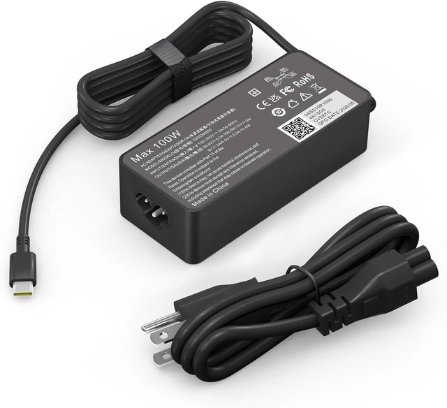 Main image of 100W USB C Laptop Charger Compatible with Mac Book Pro/Air 16 15 14 13 M1 M2 M3 M4 M5 Inch 2026 2025 2024 2023 for Type-C Fast Charging AC Adapter