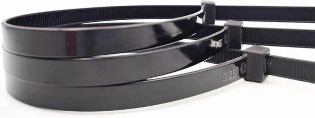 Alt view image 7 of 7 - Zip Ties Heavy Duty 12 inch (500 Pack) Heavy Duty Cable Ties with 120 lb Tensile Strength for Outdoor Use Black Wire Ties Paloka