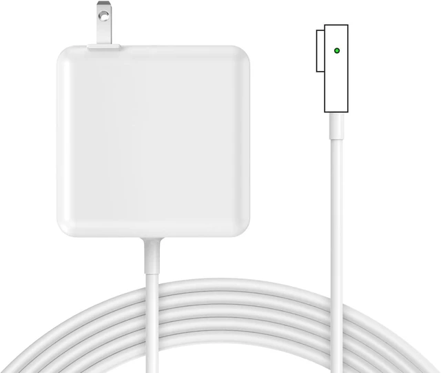 Main image of 85W Charger for MacBook Pro85W Magnetic1 L-Tip Power Adapter Charger Replacement for MacBook Pro 13/15/17 inch (Before Mid 2012 Models)