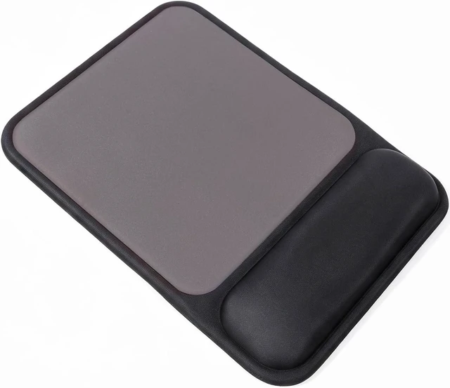 Main image of Ergonomic Mouse Pad with Gel Wrist Rest-Black