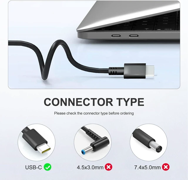 Alt view image 5 of 7 - 100W USB C Charger Compatible with MacBook Pro/Air and All Type C Device