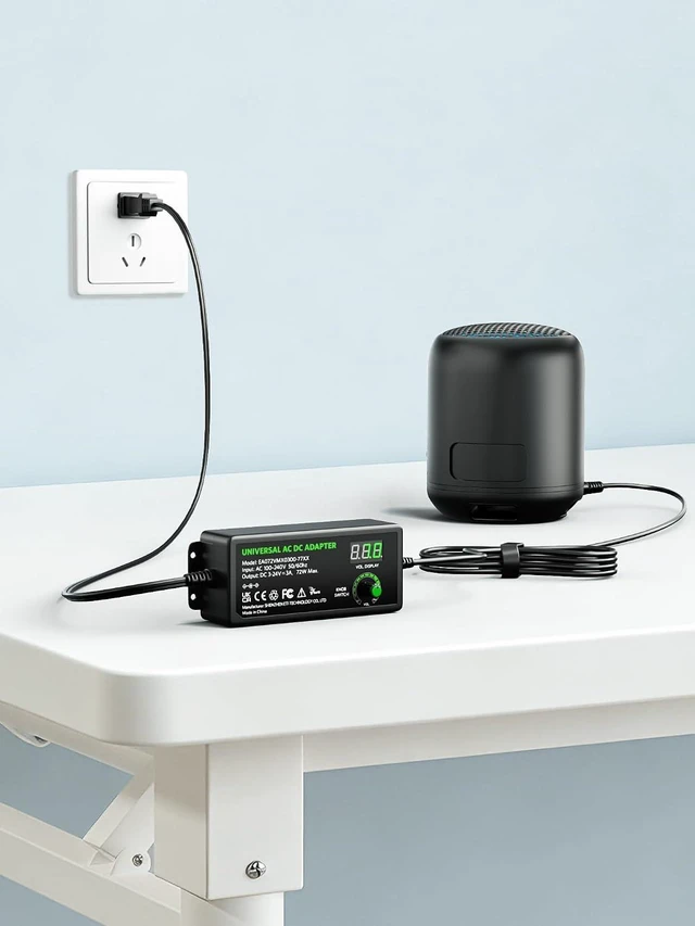 Alt view image 7 of 7 - 3V~24V Universal Power Supply Adjustable AC Adapter DC 5V 9V 12V 14V 20V 3A