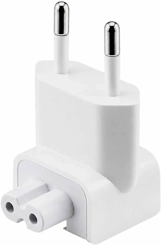 Main image of AC Adapter Europe Plug Converter Travel Charger Adapter for Mac Book Mac/Book/Phone/Pod AC Power Adapter (1 -Pack)