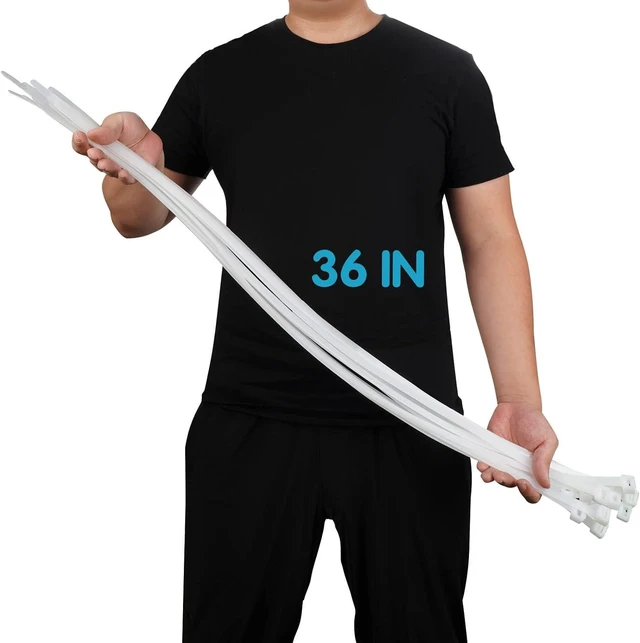 Main image of Long Zip Ties Heavy Duty 36 Inch 220Lb Strong Large Cable Ties 60PCS