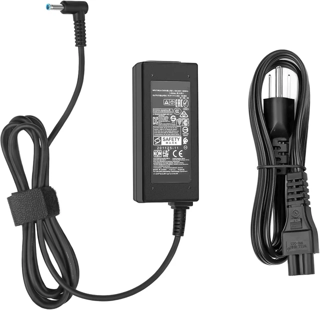 Alt view image 3 of 7 - 19.5V 40W AC Adapter Charger Compatible with HP Series 5 7 527sa 527sf 524sa 524sw 524sf 527sh m24fwa m27fwa Monitor Charger M46471-001 ADS-45PE-19-3 19540E 4.5 * 3.0mm Connector