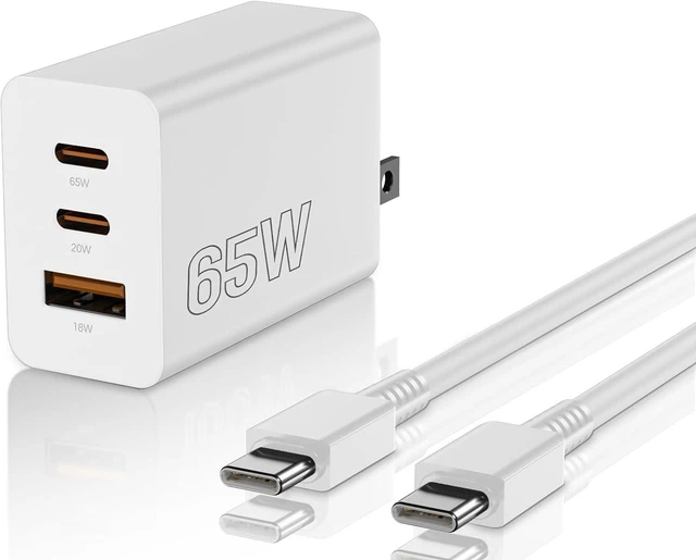 Main image of 65W USB C Charger for iPhone 18/17 Pro Max 3-Port Fast Charge USB C Charge