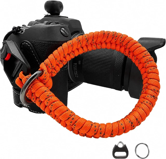Main image of Quick Release Camera Wrist Hand Strap with Safer Connector Split Ring Cap