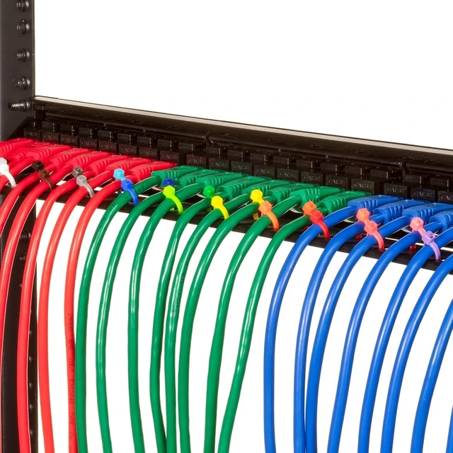 Alt view image 6 of 6 - 8 Inch 1000pcs Colored Zip Ties 20lb Strength Multi-Purpose Cable Ties